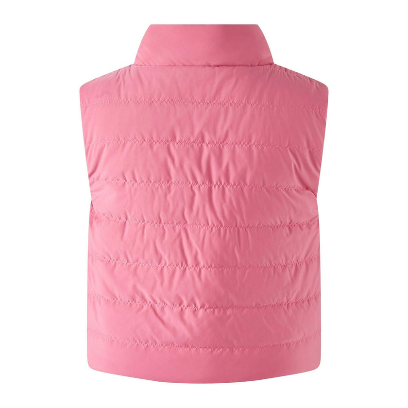Reversible Floral Puffer Vest