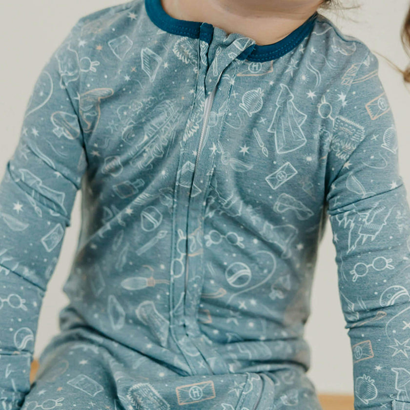 Zip-Up Footie Pajama - Hogwarts