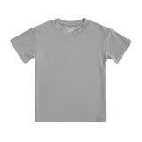 Stormy Grey Bamboo Terry Kids Oversized T-Shirt