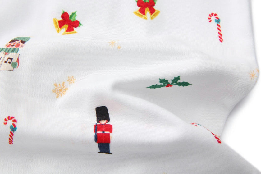 Organic Cotton Magnetic Footie Pajama - London