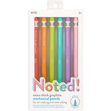 Noted! Graphite Mechanical Pencils - Set of 6