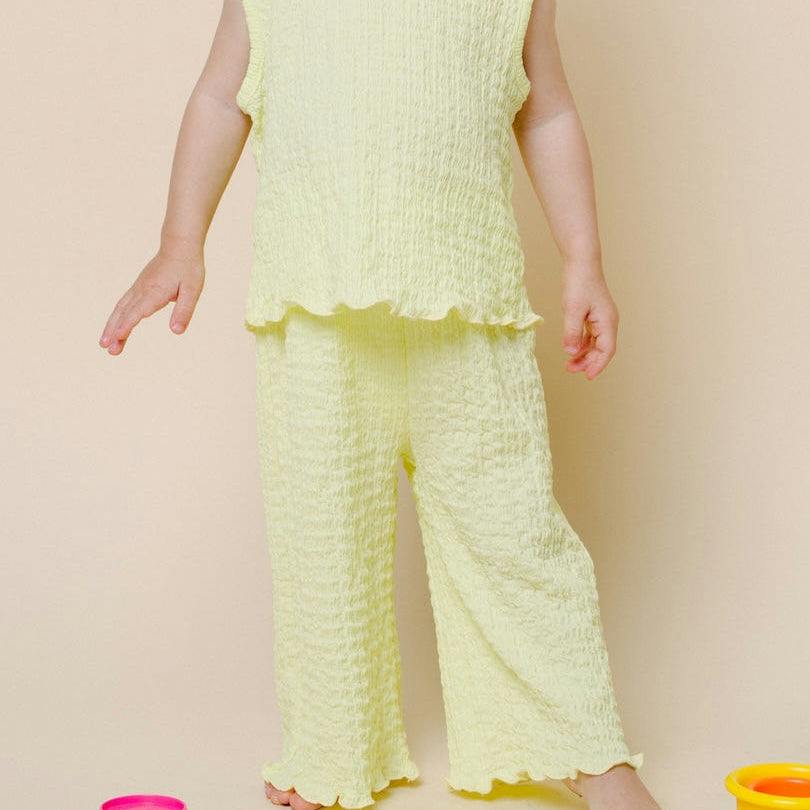 Amy Tank & Pull-on Set -Lemon