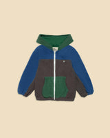 Polar Fleece Zip Up in Blue Note