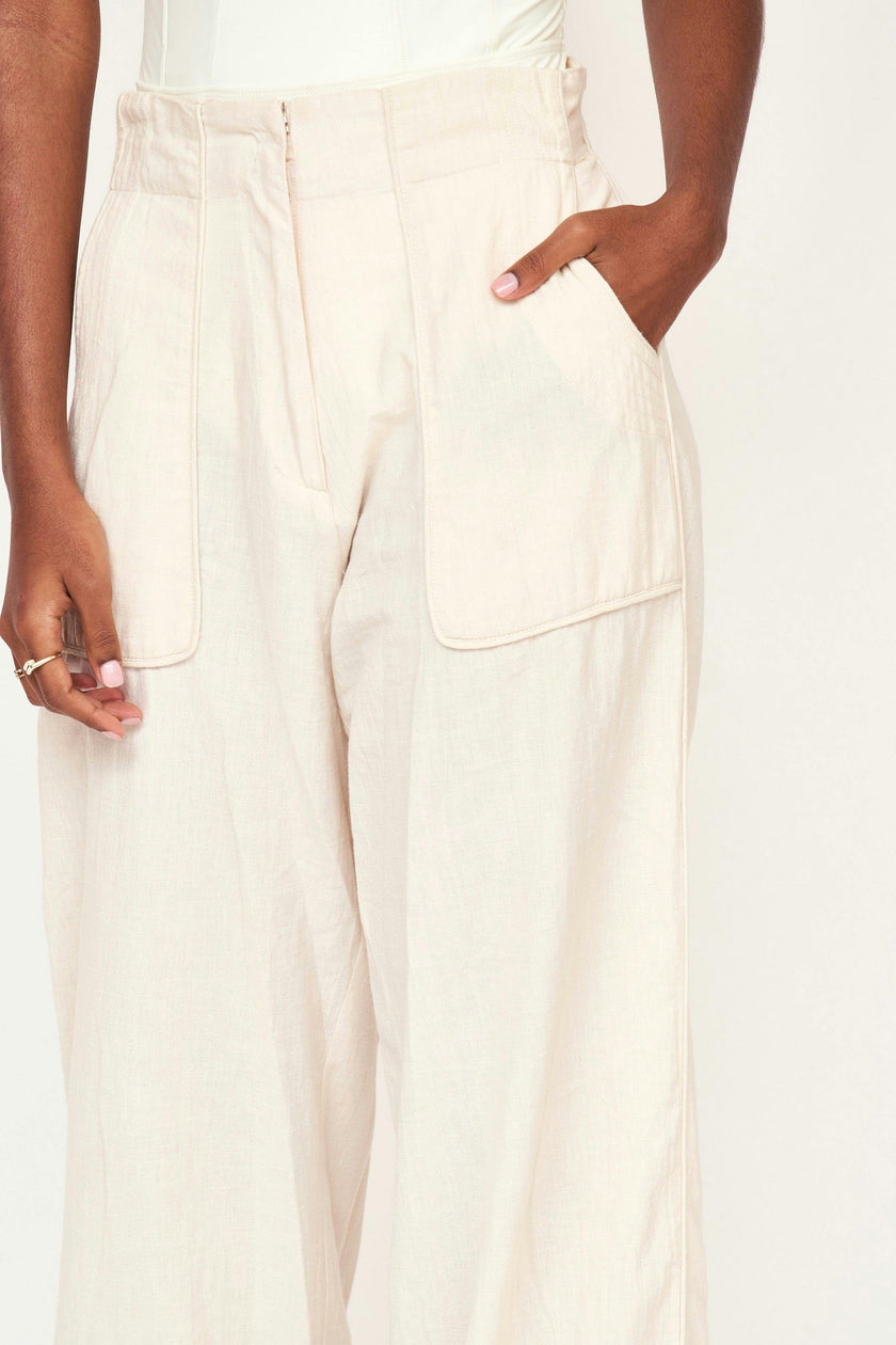 Tivot Pant in Parchment