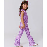 Girls Hi-Shine Flare Legging