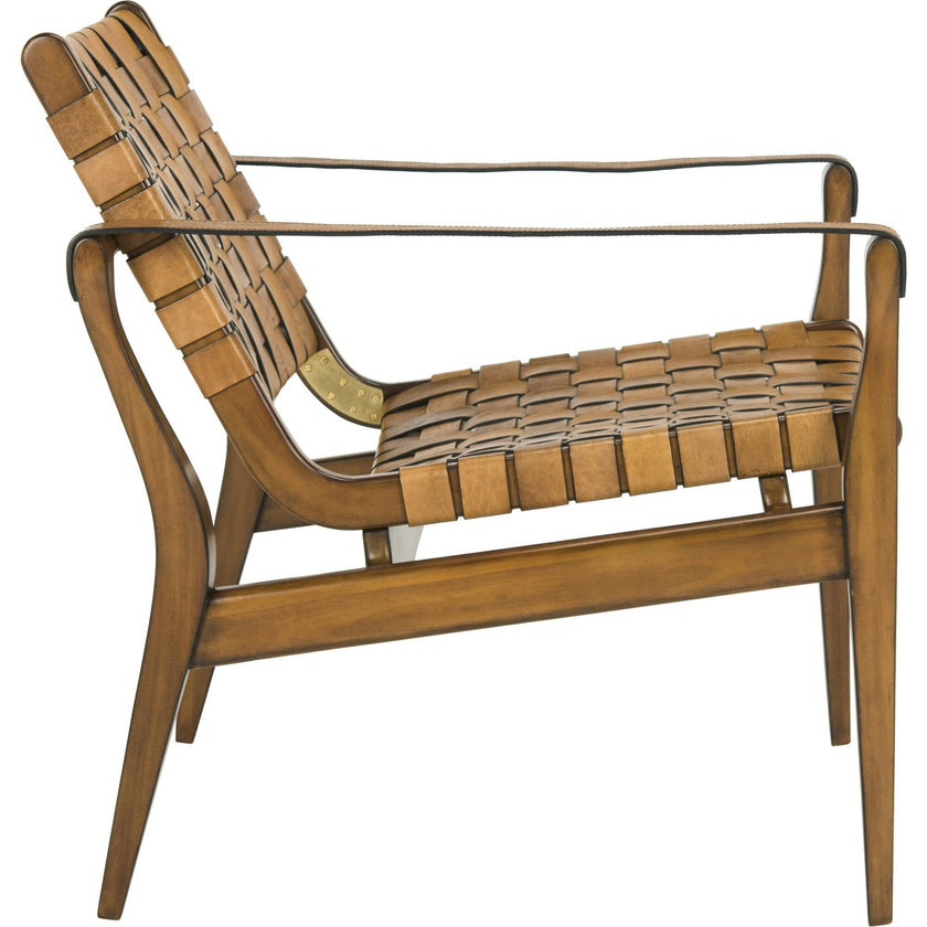 Dilan Leather Safari Chair
