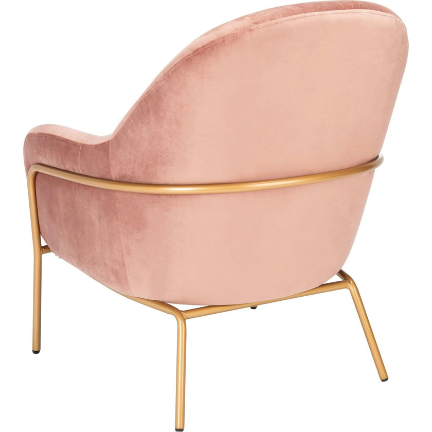 Eleazer Velvet Accent Chair