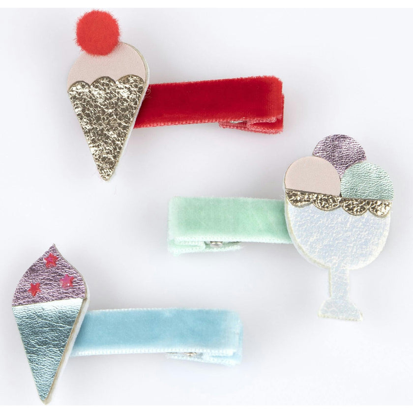 Ice Cream Hair Clips