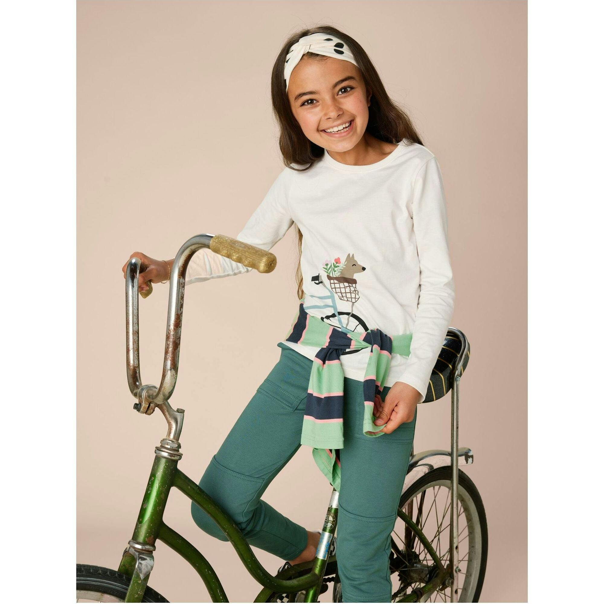 Wheelie Fun Graphic Tee, White