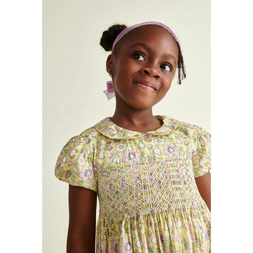 Girls Easter Smock Dress