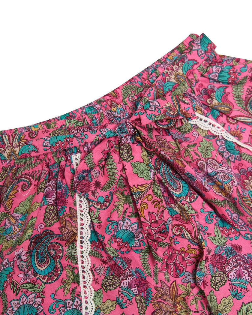 Girls Cotton Shorts – Lightweight Summer Style (Liberty)