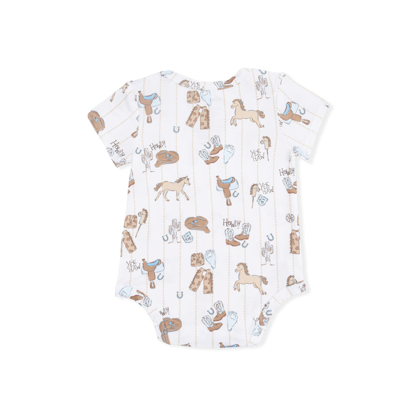 Cowboy Nursery - Short Sleeve Bodysuit