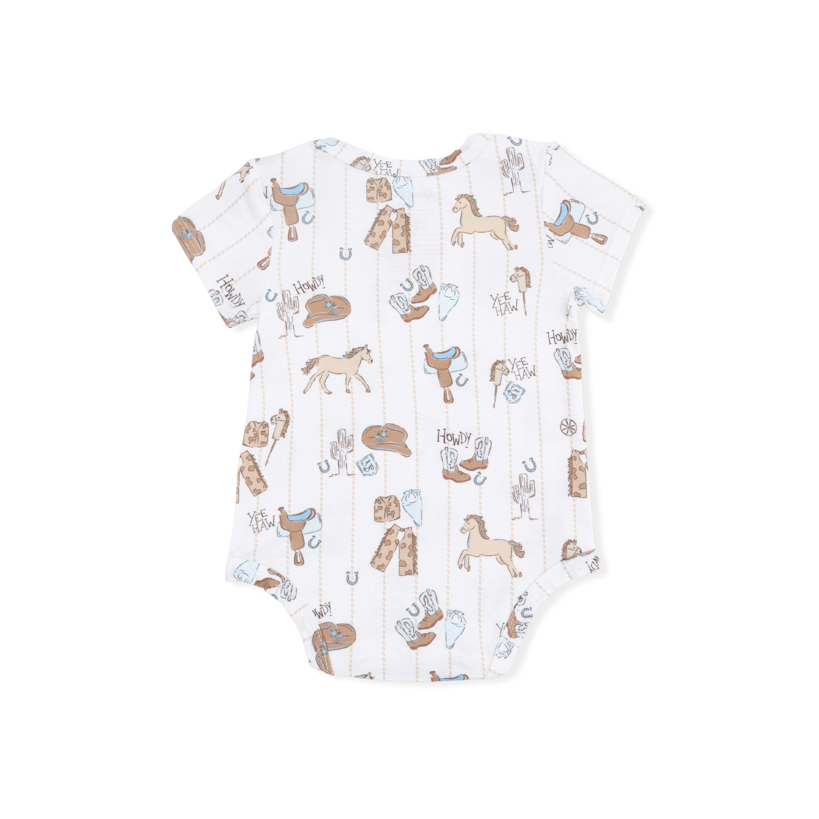 Cowboy Nursery - Short Sleeve Bodysuit
