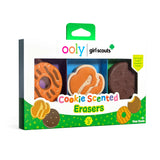 OOLY x Girl Scouts Cookie Scented Erasers - Set of 3