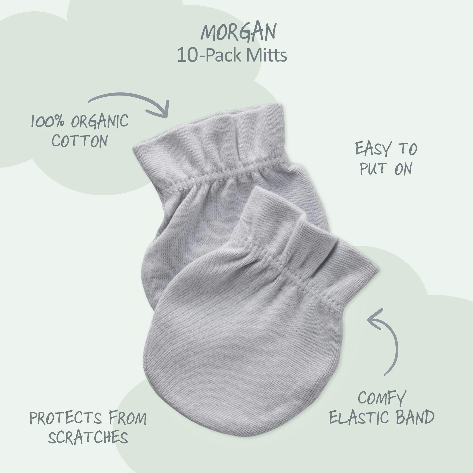 MORGAN 10-Pack Baby Mittens