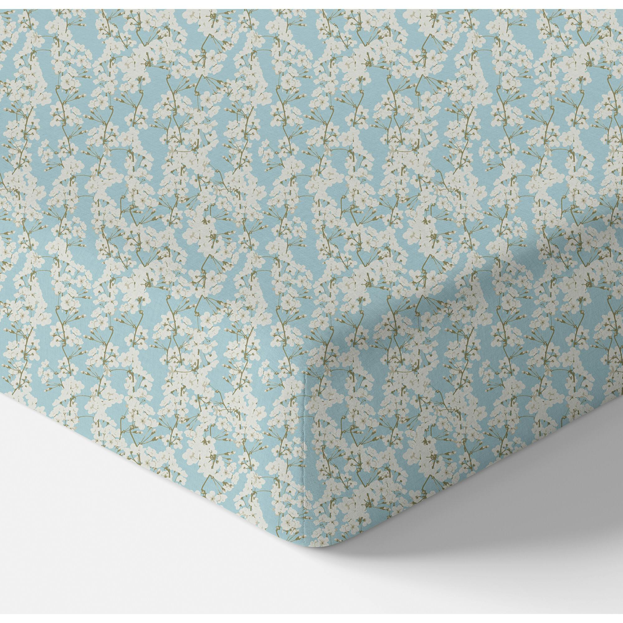 Print Organic Crib Sheet