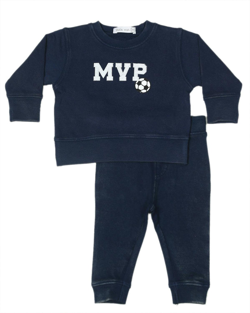 Toddler Enzyme Sweat Set - Soccer MVP