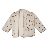 Organic Quilted Corduroy Zipper Jacket