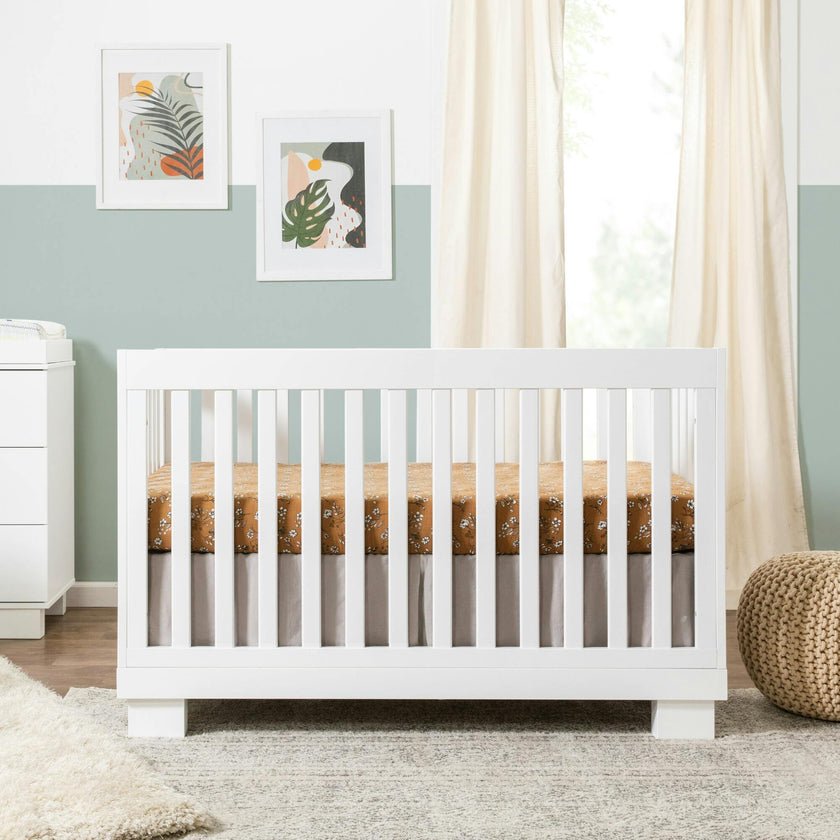 Modo 3-In-1 Convertible Crib with Toddler Bed Conversion Kit
