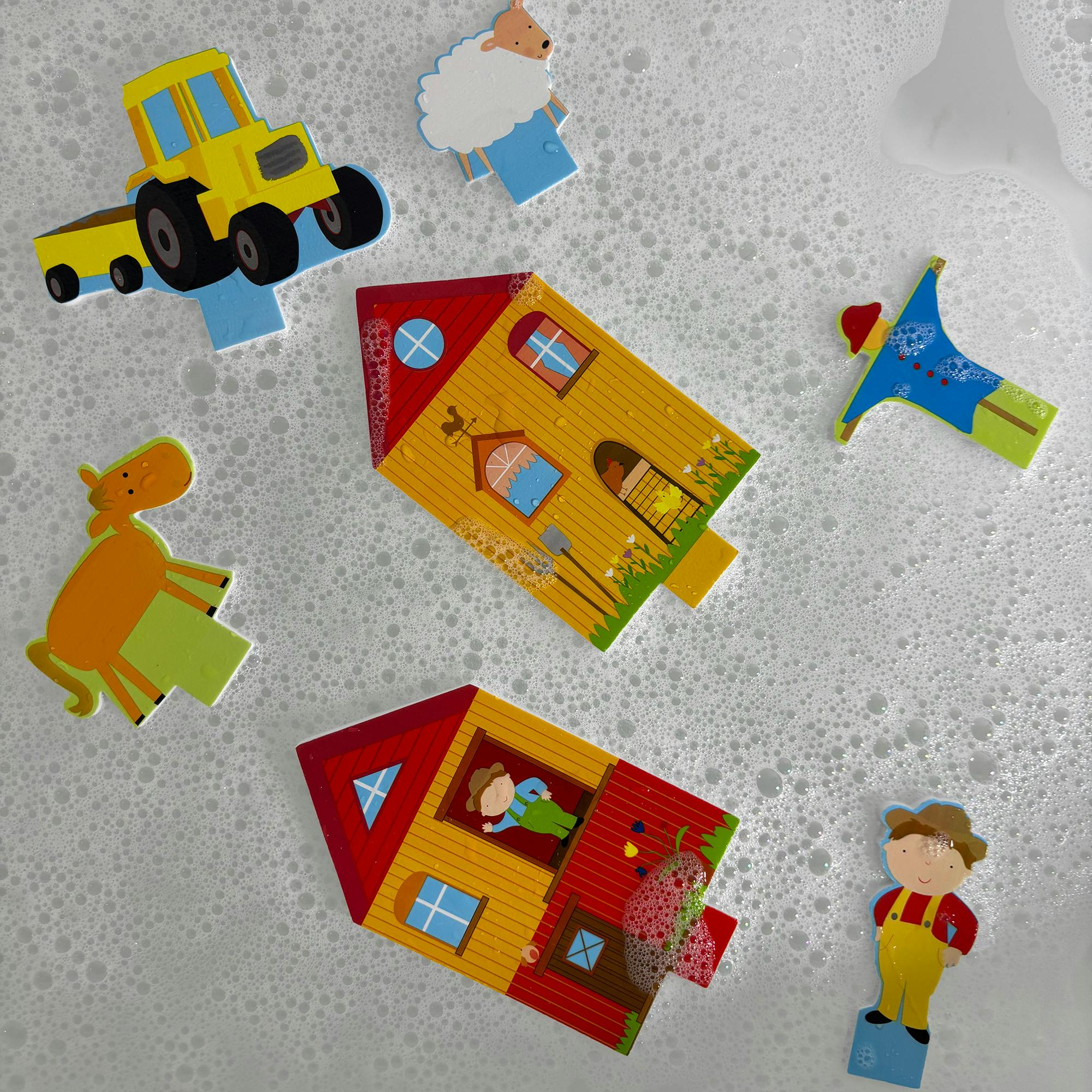 Bath Time: Build & Play - On The Farm