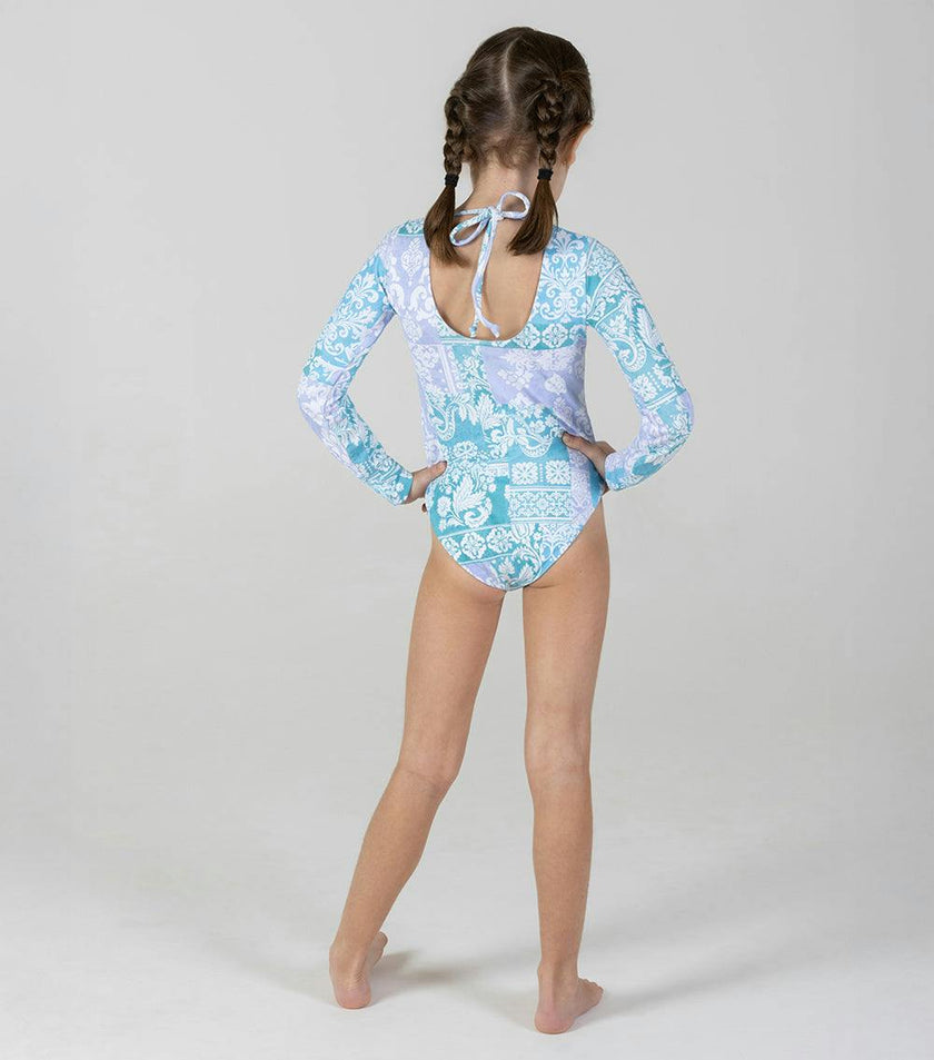 edith long sleeve paisley