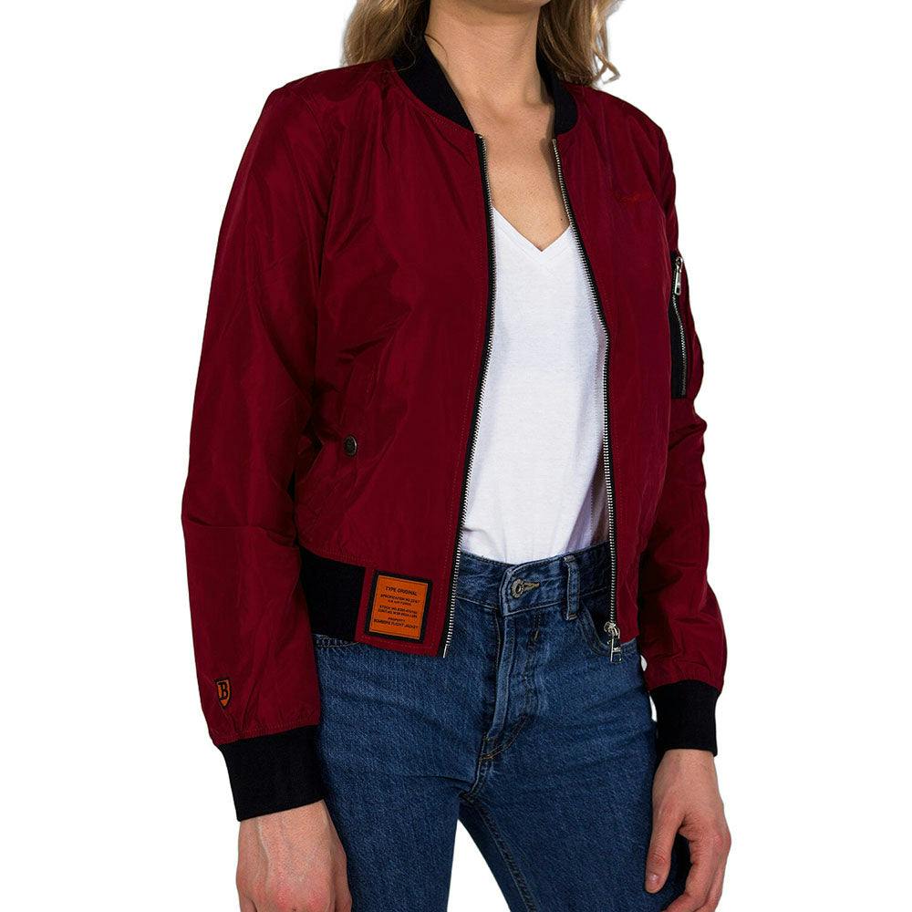 BOMBERS ORIGINAL Ma1 Jacket - Dark Red