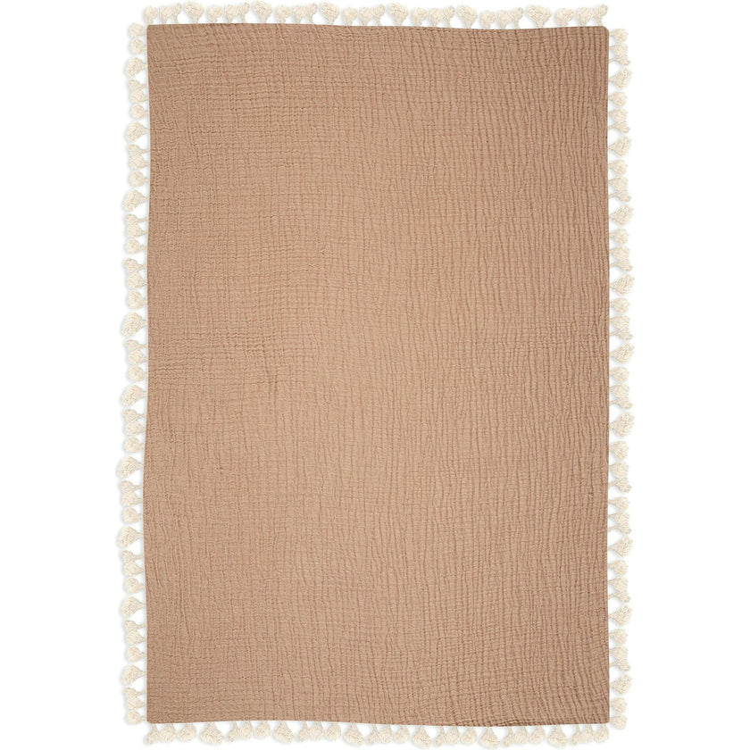 6-Layer Muslin Cotton Baby Blanket (Copper)