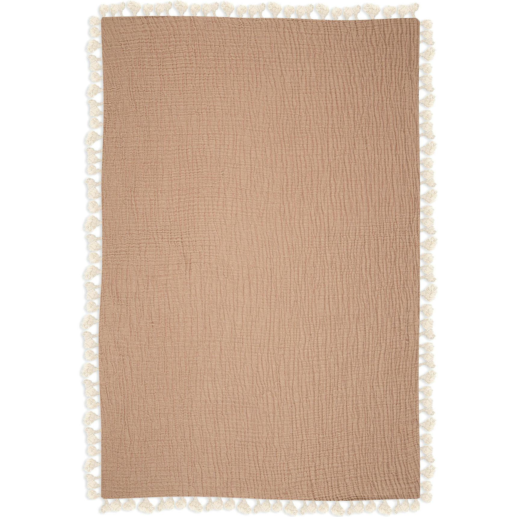 6-Layer Muslin Cotton Baby Blanket (Copper)
