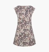The Rhiannon Dress -  Chedworth Paisley Brown