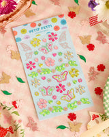 Butterfly Gem Set - 36 adhesive face gems