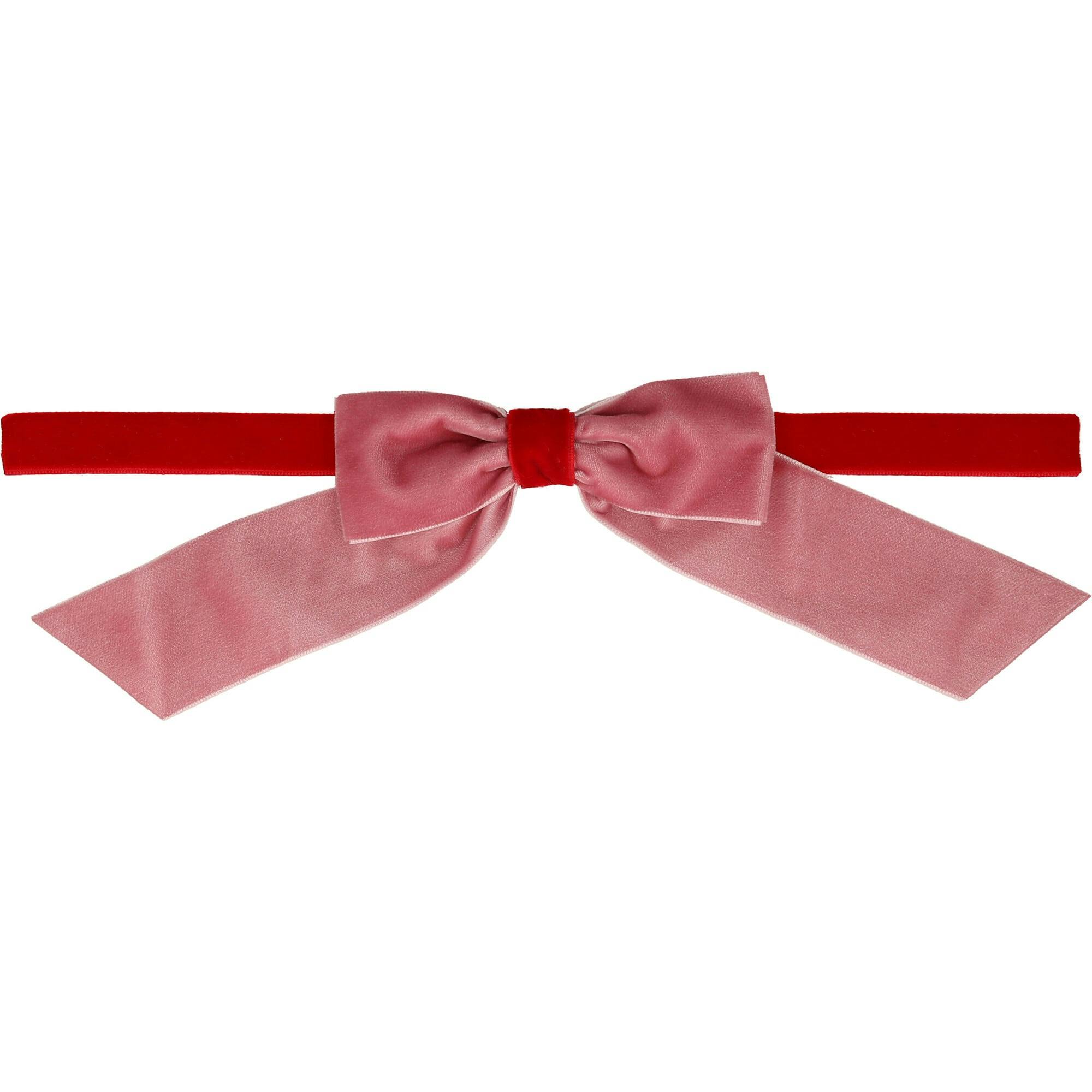 Velvet Napkin Bow Napkin Rings