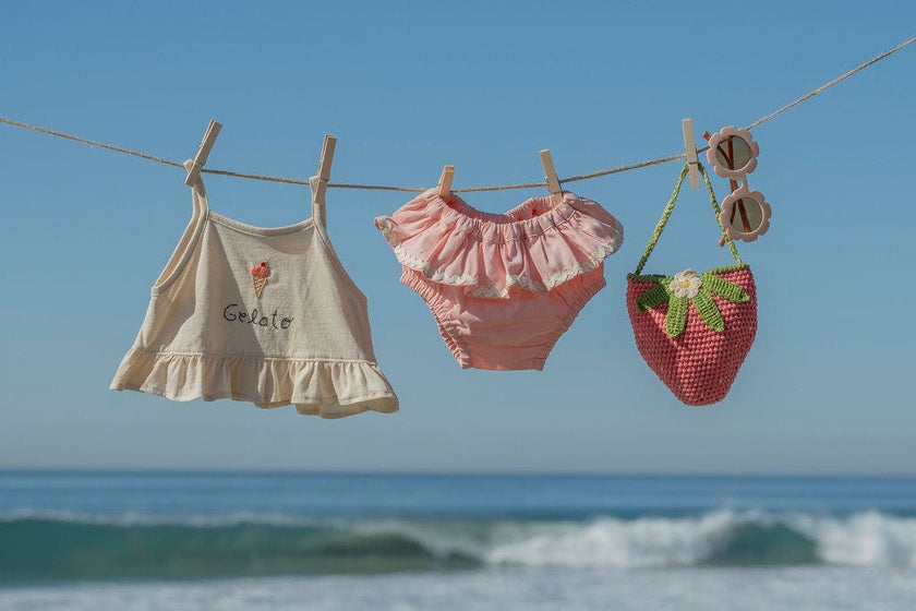 Ruffle Bloomer Set in Gelato