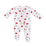 Touchdown Time - 2 Way Zipper Footie