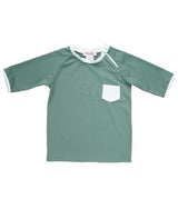 Jamie Rashguard Sage Green and Ivory