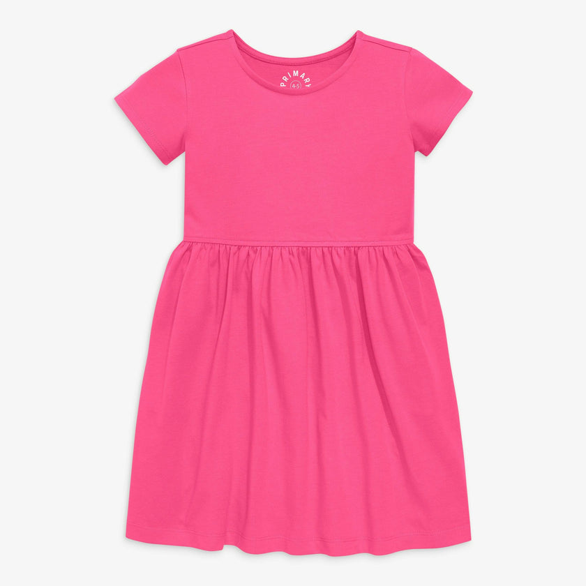 Kids perfect pocket dress in seasonal colors