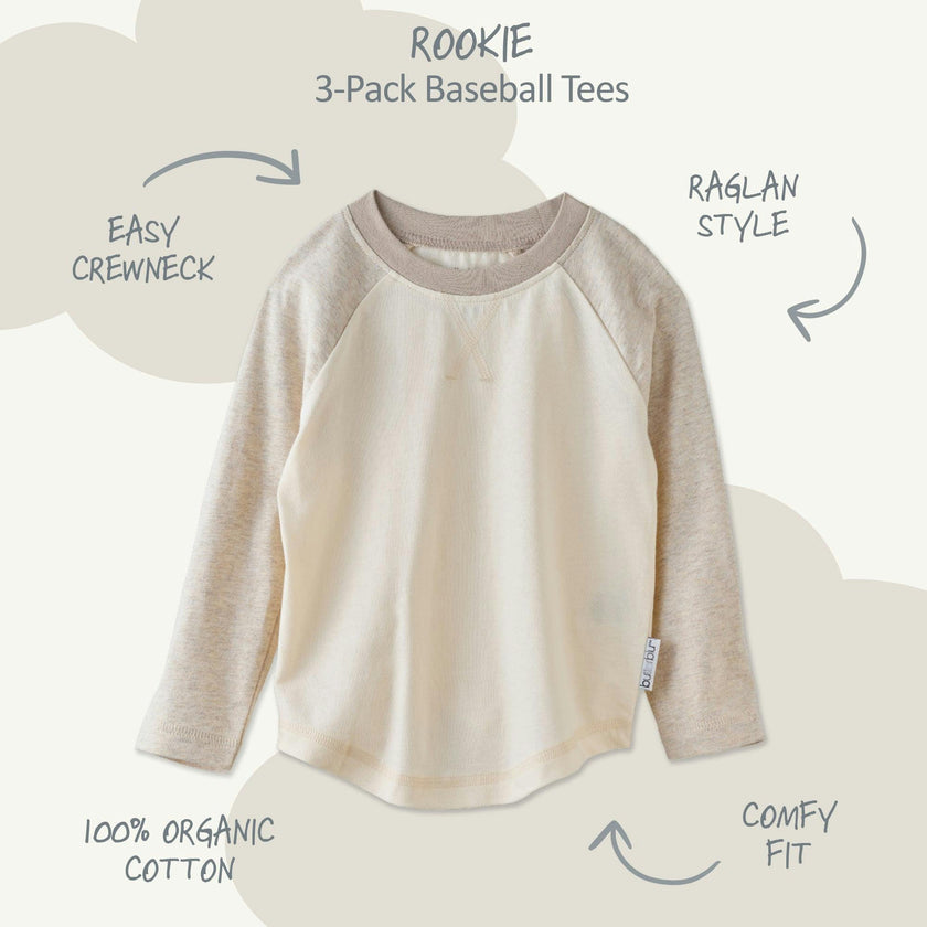 ROOKIE 3-Pack Baseball Tee