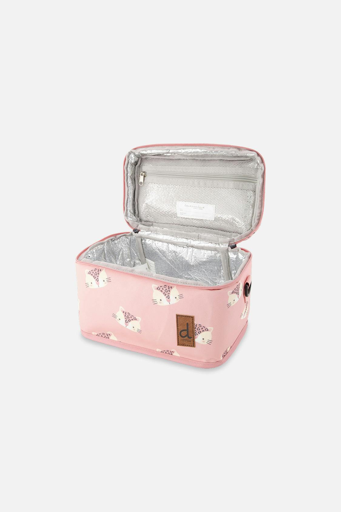 Little Girl Leopard Charming Durable Everyday Lunch Box