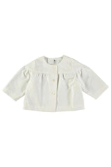 Veste fille Oli - Blanc d'été
