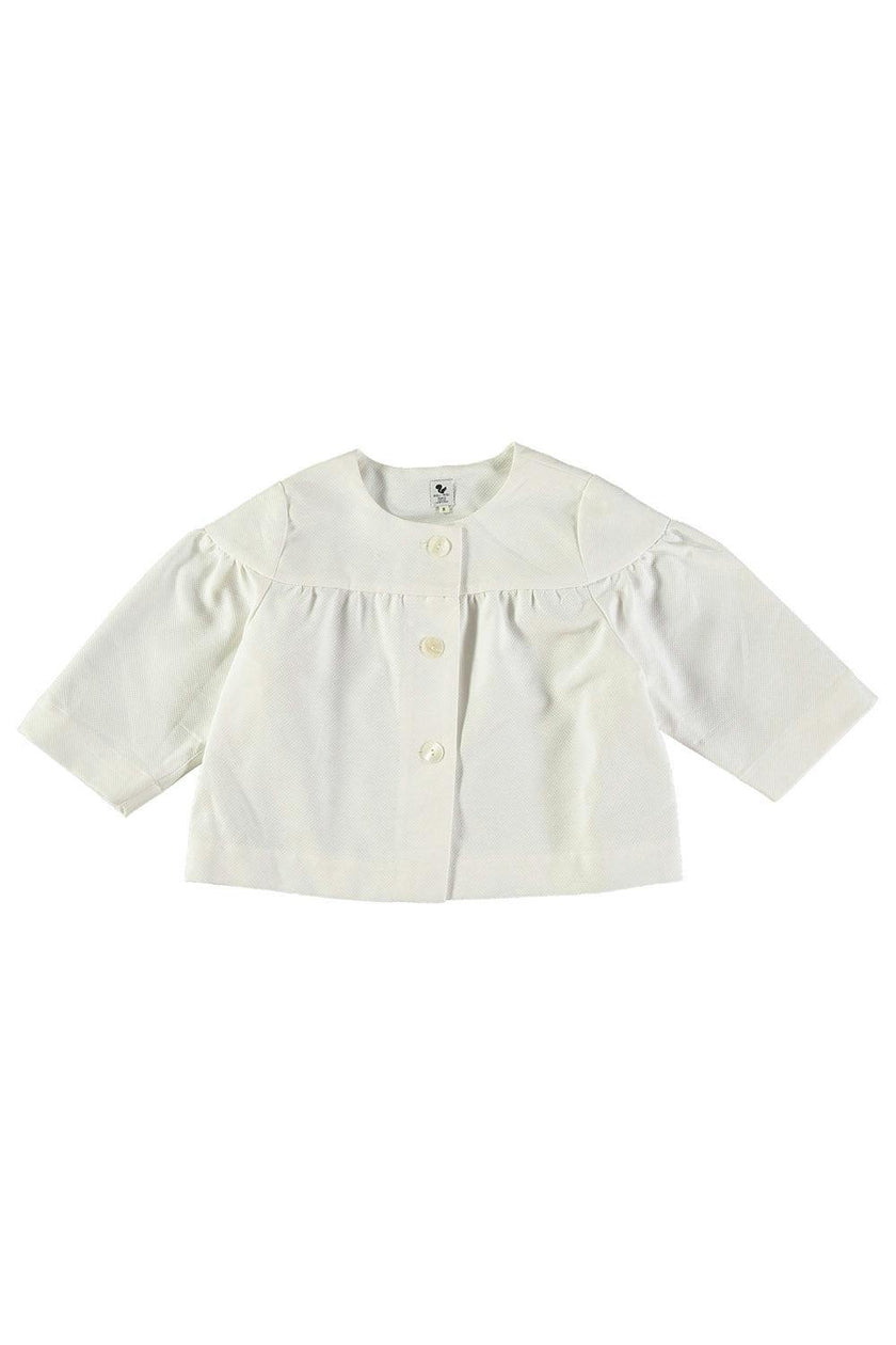 Veste fille Oli - Blanc d'été