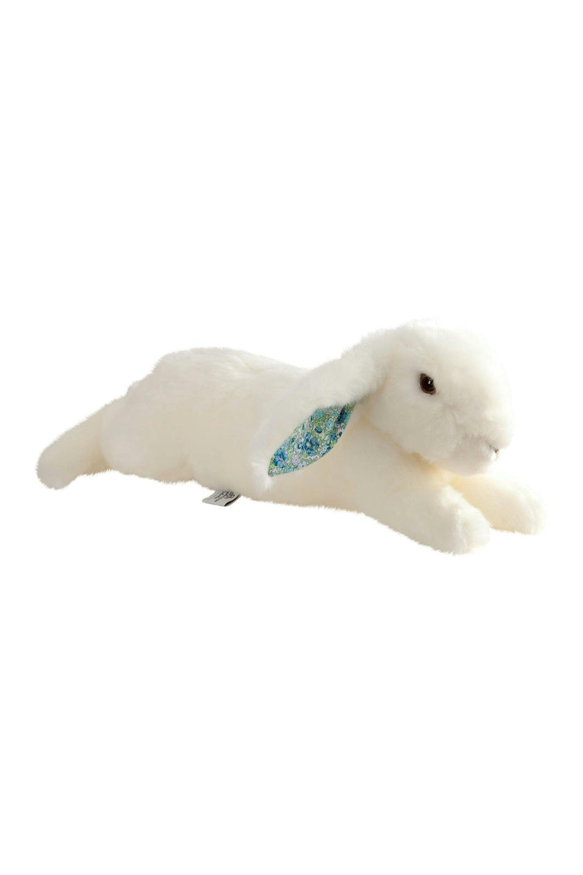 Martin The Rabbit - White / Light Blue Liberty