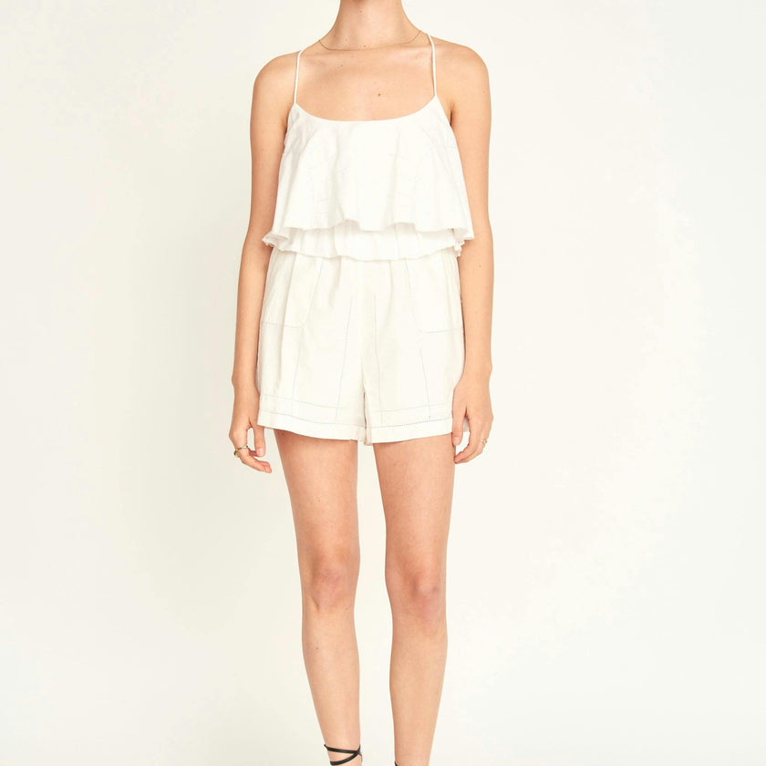 Woodstock Shorts, White