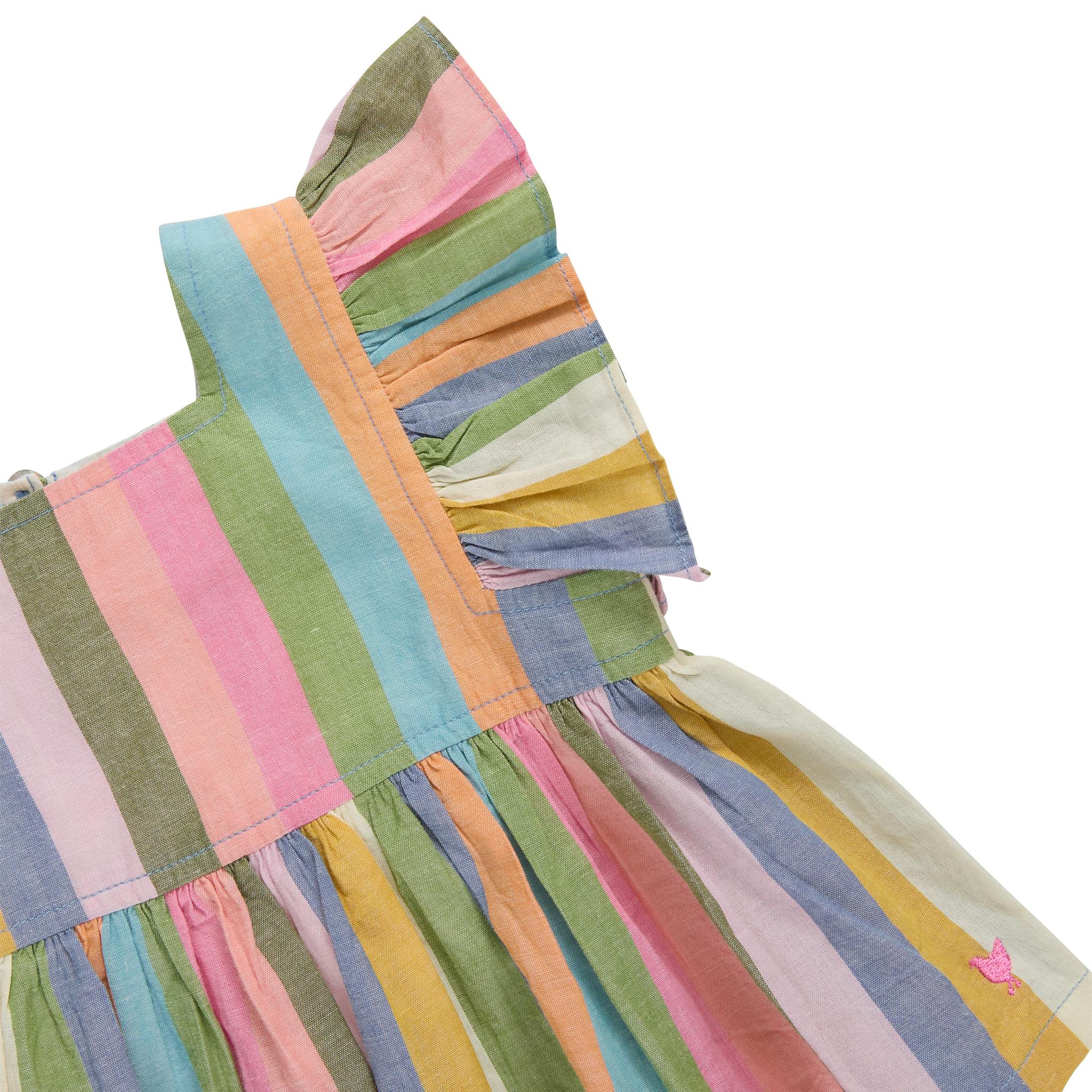 Baby Girls Elsie 2-PC Set - Parade Stripe