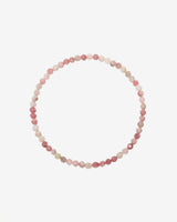 Pink Rhodochrosite Bead Bracelet