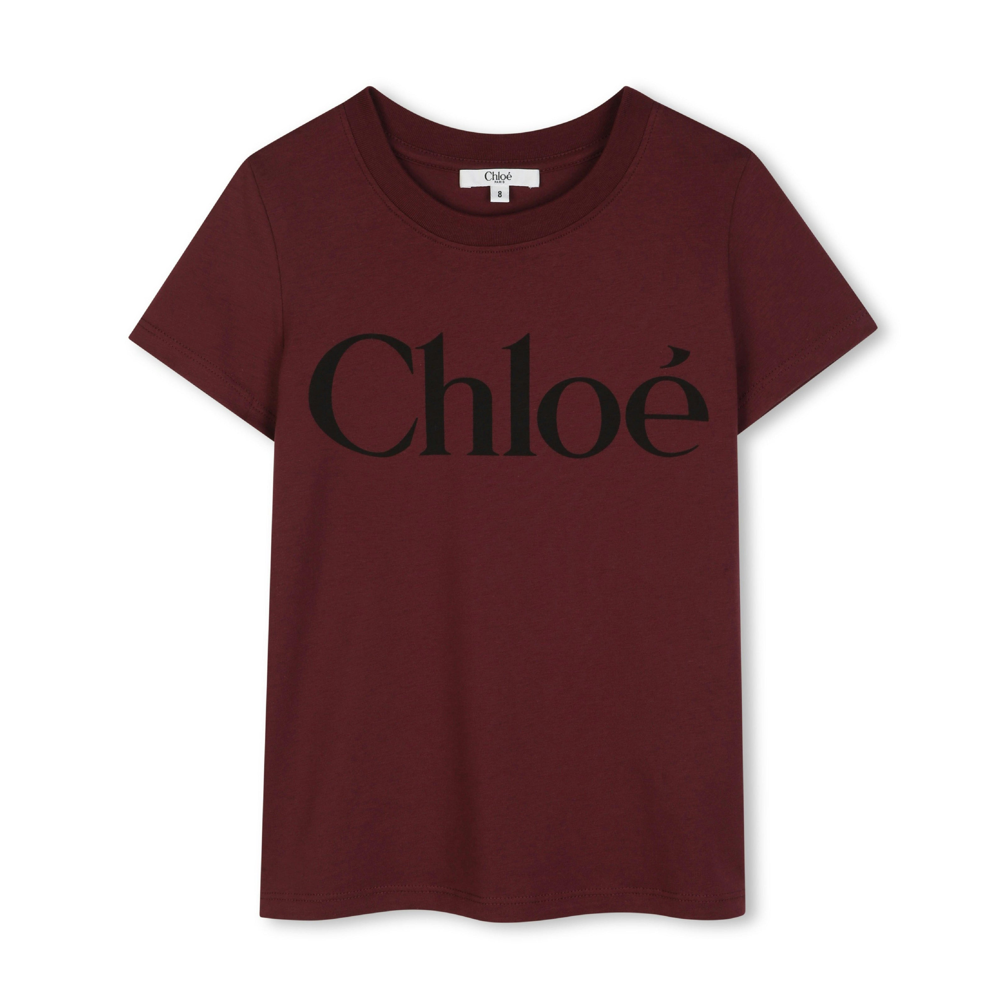 Dark Plum Logo Tee