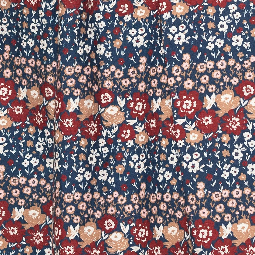 Parker Dress in Dusk Floral Medley