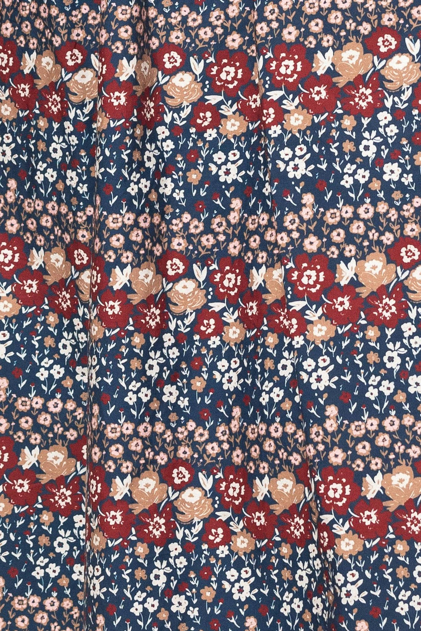 Parker Dress in Dusk Floral Medley