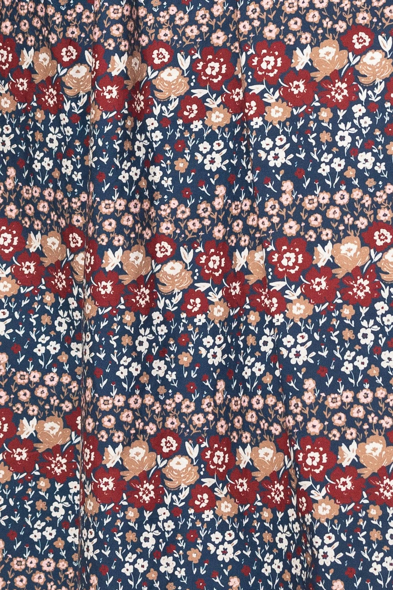 Parker Dress in Dusk Floral Medley