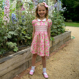 Classic Rose Smocked Dress