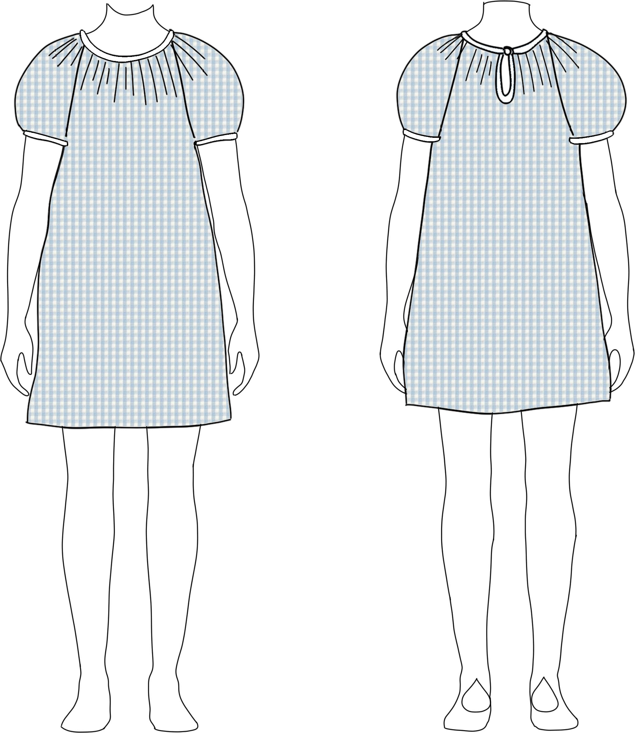 Ella Dress in Check