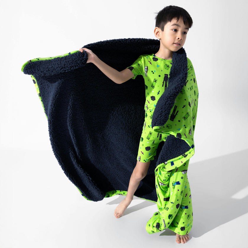 Minecraft: Mob Squad Bamboo Sherpa Blanket